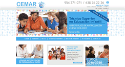Desktop Screenshot of cemareducacioninfantil.es