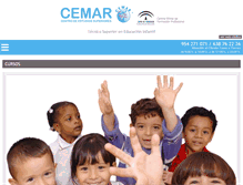 Tablet Screenshot of cemareducacioninfantil.es